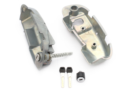 Door lock cylinder with keys, RHD cars. Porsche 997.2 / 987.2 Boxster / 987C.2 Cayman - 99753801107