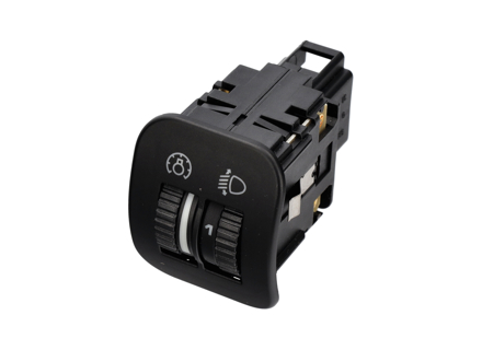 Potentiometer Dimmer Switch, Matt Black. Porsche 9PA1 Cayenne 2007-10 - 955613230106N3, 95561323010
