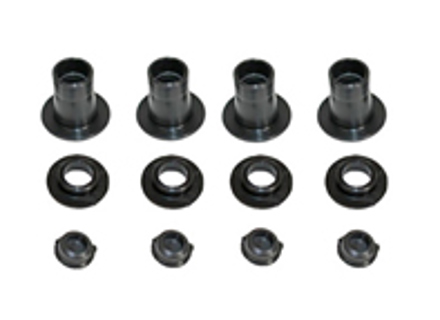 座椅头枕导轨装饰导轨，黑色。保时捷 911 / 912 - 90152119300, 00391125109, 90152119301