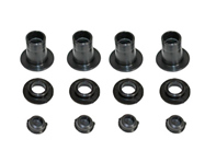 Guide di rivestimento delle guide poggiatesta del sedile, nere. Porsche 911/912 - 90152119300, 00391125109, 90152119301