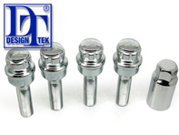 Locking wheel bolt kit (Extra long). Chrome plated for Porsche - 99736198009, PAF009593, 99136105700, WHT006980C, WHT006980A, 9A700698000 Locking wheel bolt kit (Extra long). Chrome plated for Porsche - 99736198009, PAF009593, 99136105700, WHT006980C, WHT006980A, 9A700698000
