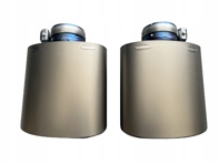 Uitlaatpijp titanium. Porsche 9YB Cayenne turbo E-Hybrid GT Coupé - 9Y3253824B, 9Y3253823B