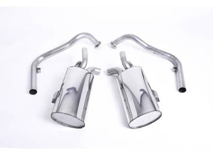 Silenziatore di scarico sportivo Milltek / Cat Back non risonante (più rumoroso) Porsche 987 Gen2 Boxster S / Cayman S 2009-2013 - 98711311731, 98711311732, 98711313131, 98711313132, 98711311831, 98711311832, 98711313231, 98711313232, 98711351130, 98711351131, 987113511BX, 987113511DX, 98711351230, 98711351231, 987113512BX, 987113512DX - SSXPO116