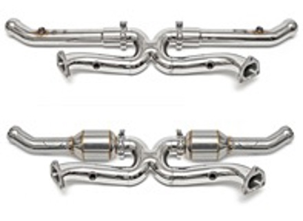 Exhaust Sports Cats or Cat Bypass System 'Bischoff' Porsche 993 - 99311321316