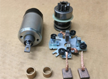 Starter rebuild kit 12V Deluxe. Porsche 356C/SC - 61660410112KD, 61660410112