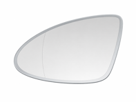 Buitenspiegelglas (asferisch), dimbaar, links voor linksgestuurde auto's. Porsche 958.2 Cayenne 2015-18 - 95873105504, 7P5858055D - ZJ-7148-L