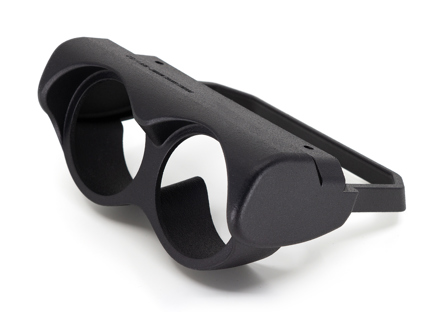 Double 52mm aux gauge mount. Porsche 911 (G-Series) 1986 - 1989 - 91155210100, 911552050017AE, 91155204950KZ2 - RNND.911.11.BLA/A