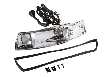 Front indicator housing, Metal. Porsche 911 68-73 - 91163140130, 90163140103, 90163140203, 91163140230 - 1695452670, 1695452680