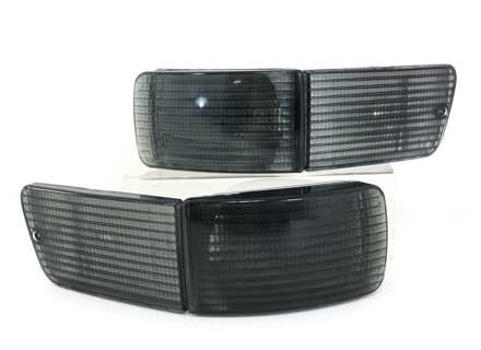 Smoked Indicator unit kit Front. Porsche 964 - 96463199902, 96463140502, 96463140602, 96463140900, 96463141000 - LI.005.002