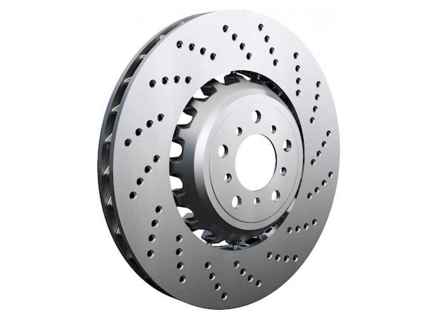 刹车盘转子，前部钻孔。FORMULA Z。保时捷 970 Panamera Turbo - 298615301C, 298615302C, 97035140500, 97035140600, 460.1584.70, 460.1585.70 - 460.1584.70, 460.1585.70