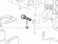 Brake Caliper Mounting Bolts Porsche 964 Turbo - 90008214501, 90008207702