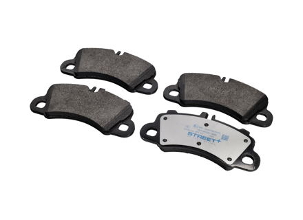 Pagid street+ 前刹车片。保时捷 95B Macan / 9YA Cayenne - 9Y0698151A, 9Y0698151AN, 9Y0698151AR, 9Y0698151R, 95B698151AA, 95B698151AN, 95B698151AQ - T8271SP2001, 22469