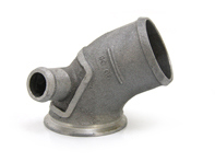 Intercooler pressure pipe. Porsche 955 Cayenne Turbo S - 95511036801, 95511036800 Intercooler pressure pipe. Porsche 955 Cayenne Turbo S - 95511036801, 95511036800