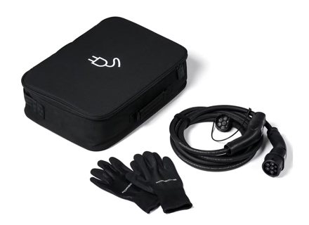 Charging cable (mode 3), 4.5 m long cable. Porsche Taycan 2020>> / Panamera E-Hybrid / Cayenne E-Hybrid - 971044013, 971044013E