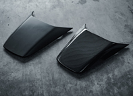 Carbon fibre engine air scoop Porsche 991.2 GT3 - 99151240980, 99151241080 - SA002