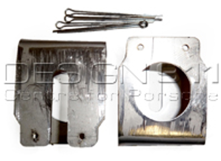 Gear shift cable security clamps for Porsche 987 Cayman