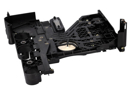 Afdekplaat Tiptronic kleppenhuis. Porsche 996 / 997.1 2000-08 - 1402701161, 1402700561, 1402700861