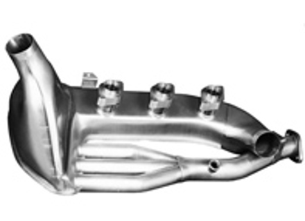 Heat exchanger stainless steel. Porsche 911 3.2L (for SSI 'style' Conversion) - 91133091017S, 91017S, 91018S, 1623103170, 1623103180, 91133091018S, 93021102901 - 1623103170, 1623103180