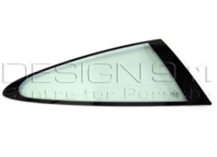 Front 1/4 window glass. Porsche 997 TURBO - 99754311206, 99754311205, 99754311204, 99754311200, 99754311106, 99754311105, 99754311104, 99754311100, 99754311215