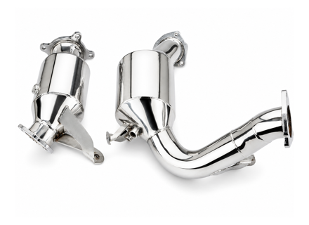 Downpipe di scarico con catalizzatori da 200 CPSI. Porsche 95B.2 Macan 2.0L OPF - PAB254252C, PAB254252CX, PAB254253, PAB254253X, 95B254800C, 95B254800P, 95B254253, 95B254253X, 95B254800T, 95B254801 - 186844-02