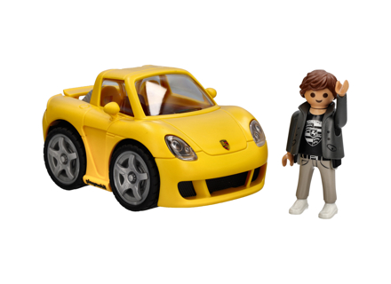 PLAYMOBIL Porsche Carrera GT, Yellow. - WAP0400160TCGT