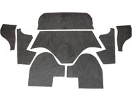 Geluidsisolatieset voor binnen. Porsche 911 1965-89