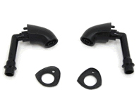 Headlamp washer jet kit with gaskets. Long stem. Porsche 1974-79 - 91162880800, 91162880700, 91162808601, 91162808502, 91162808600, 91162808500 Headlamp washer jet kit with gaskets. Long stem. Porsche 1974-79 - 91162880800, 91162880700, 91162808601, 91162808502, 91162808600, 91162808500