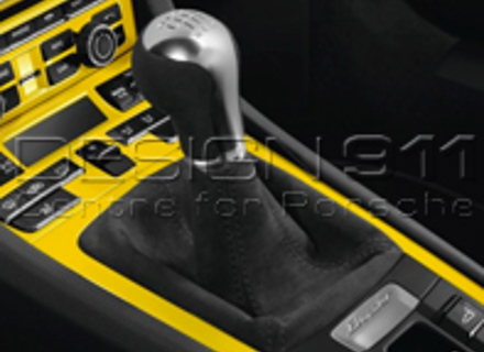 Gear Lever in BLACK ALCANTARA. Porsche 981 Boxster / 981C Cayman - 98142499000