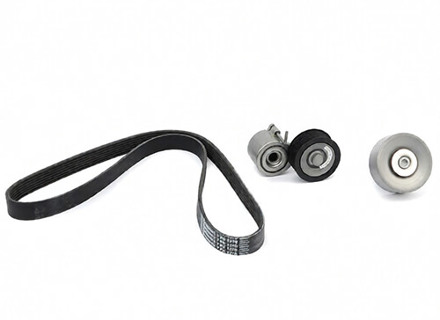 Rodillo tensor de correa y kit de correas Porsche 958 Cayenne / 970 Panamera V6 HYBRID 95810236111 - 95810236111, 95810211801, 95810225100 - 529024510