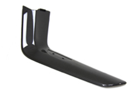 Centre console trim tunnel, in Carbon. Porsche 918 Spyder - 91855345103A3G, 91855345203A3G