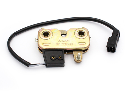 Rear lid lock, lower part. Porsche 986 Boxster - 98651205302, 98651205301