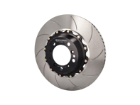 Disco freno / Rotore Scanalato 2 pezzi POSTERIORE 981 / 718 GT4 / 991 turbo / 992 turbo - A1-153 Disco freno / Rotore Scanalato 2 pezzi POSTERIORE 981 / 718 GT4 / 991 turbo / 992 turbo - A1-153
