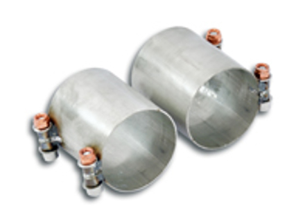 Kit de manchons de tuyau d'échappement central double pour échappement sport. Porsche 9YA Cayenne à partir de 2018 - 249533