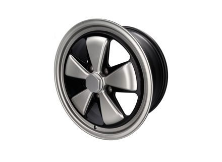 Cerchi in lega Fuchs RSR Style da 18" Style 548 - Argento opaco - Per auto Porsche