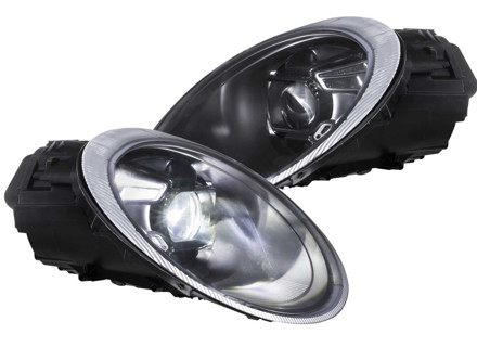 Headlamp Dual Projector Halogen 992 style lights Porsche 997.1 & 997.2 LHD - 99763115703, 99763115704, 99763115707, 99763115708, 99763115803, 99763115804, 99763115807, 99763115808