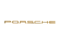 PORSCHE logo, Gold. Porsche 911 65-67 - 90155930120