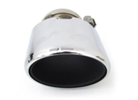 Exhaust tail pipe, Chrome. Porsche 991.2 Carrera - 9P1251187B, 9P1251188B