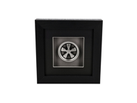 Handmade 1:8 Scale Fuchs 15' Wheel Model – Silver - Hand Assembled & Box Framed - 90136101204, 91136102000, 91136101690 - BF WH FUCHS 15