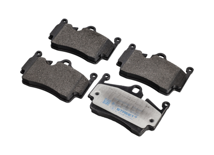 Brake pads rear Porsche 718 Boxster / Cayman (Pagid street+) - 98735293901, 98735293903 - T8274SP2001, 24541