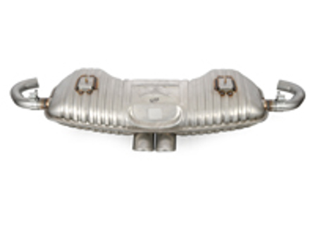 Exhaust muffler / silencer. Porsche 986 Boxster S - 99611114202