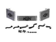 Aluminium radiator for water coolant fluid & hoses SET OF 3. Porsche 997.1 GT3 - 99710613102, 99710613103, 99710613202, 99710613203, 99610603773, 99610603775 - 7047, 7048, 7053