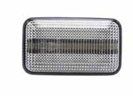 Side repeaters square sequential side marker, Clear. Porsche 924/ 944/ 968/ 993/ 964/ 911 - 4A0949101