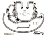 Exhaust Manifolds / Headers for Porsche 930 (911) Turbo - 93021102103, 93021103301, 93021103304 Exhaust Manifolds / Headers for Porsche 930 (911) Turbo - 93021102103, 93021103301, 93021103304