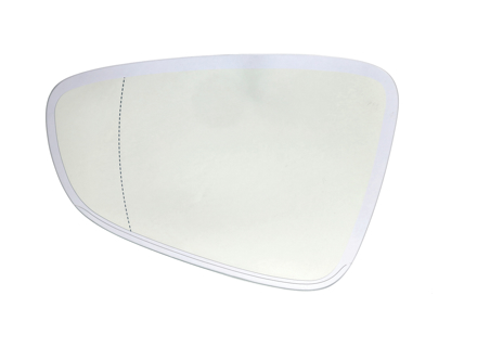 Buitenspiegelglas (asferisch), dimbaar, links voor linksgestuurde auto's. Porsche 992 / 992 Dakar / 9J1 Taycan - 992857521D - ZJ-7147-L