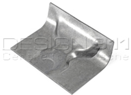 Tow hook plate. Porsche 356B T6 / 356C T6 - 64450605006, PP102D, P102D