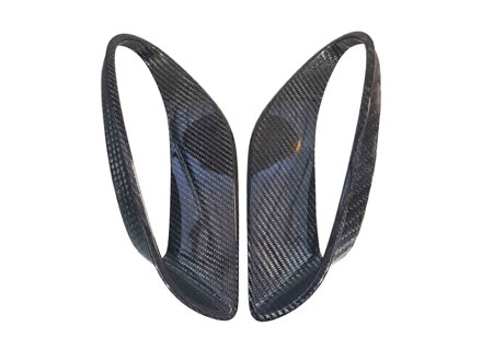 Side scoops air intakes, carbon fibre. Porsche 991.1 GT3 RS - 99104480074 - SF/C/991-044-800-74/GT3RS