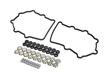 Kit montaggio coperchio alloggiamento catena con guarnizioni. Porsche 964/993 - 96410510701, 96410510801