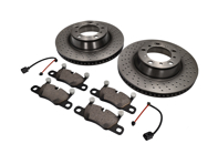 Pacchetto pastiglie freno e dischi freno POSTERIORI Porsche 991 S 3.8L - 99135294904, 99635240502, 99635240602, 99635240X02BRE, 99635240X02, 99135294904BRE, 99160918300, 90026904701, 9A700758500, 97035295900