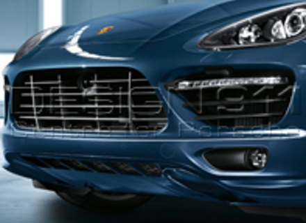 Front bumper grilles. Porsche 958 Cayenne GTS / Turbo - 95804480003, 95804480004