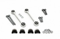 Set stabilisatorstang-verbindingsstukken voor de voorwielophanging. Porsche 955 / 957 / 958 Cayenne - 95534306900, 7L0411317, 95534379261